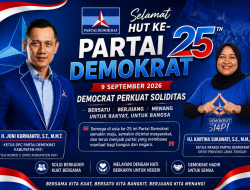 Jelang HUT ke-25 Partai Demokrat, Joni Kurnianto dan Kartina Sukawati Ajak Kader Perkuat Soliditas