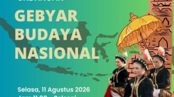 Agus mujayanto Aktivis Kebudayaan Gelar Gebyar Budaya Nasional di Kudus 11 Agustus 2026, Angkat Spiritualitas dan Persatuan Bangsa