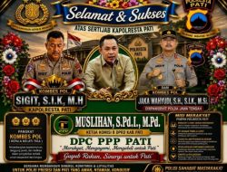 Ketua Komisi B DPRD Pati Ucapkan Selamat kepada Kapolresta Baru, Harap Sinergitas Semakin Kuat