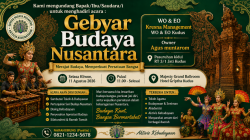 Dipimpin Aktivis Kebudayaan Agus Mujayanto, Rapat Pemantapan Gebyar Budaya Nusantara Dimatangkan Bersama Kresna Management WO & EO