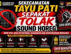Kecamatan Tayu Sepakat Tolak Sound Horeg, Utamakan Ketertiban dan Kenyamanan Warga