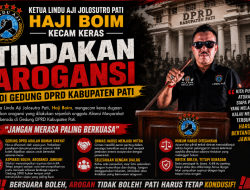 Ketua Lindu Aji Jolosutro Pati Kecam Dugaan Sikap Arogan di Gedung DPRD, Serukan Penyelesaian Lewat Dialog
