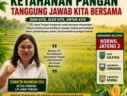 LPI Jateng 2 Bergerak, Ketahanan Pangan Tak Boleh Sekedar Slogan