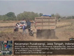 Diduga Tak Berizin, Aktivitas Galian C di Todanan Pati Disorot Warga