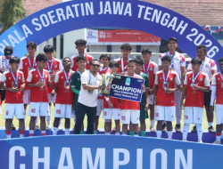 TUNTAS! Safin Pati FC U-15 Akhiri Penantian, Bungkam Fortuna Sukoharjo 2-0 dan Juara Piala Soeratin Jateng 2026