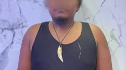 DIDUGA HUNUS KERIS SAAT DEMO AMPB DI BANK MANDIRI PATI, SEORANG PRIA DIAMANKAN POLISI